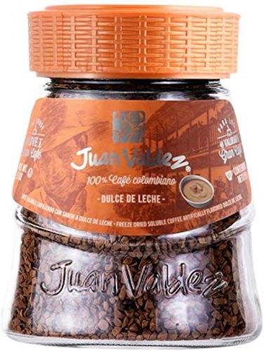 Café Juan Valdez soluble dulce de leche, 95 grs
