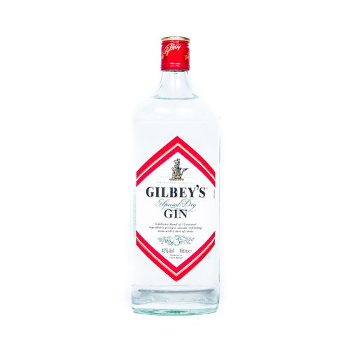 Gin Gilbeys London dry, 1 lt