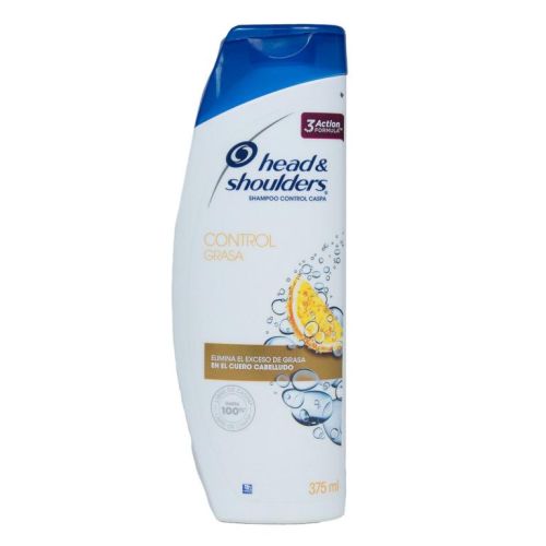 Head Shoulders shampoo control  grasa, 375 ml