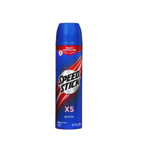 Desodorante Speed Stick active, 2 unidades de 150ml