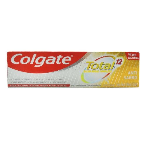Crema dental Colgate Total 12 anti sarro, 100ml