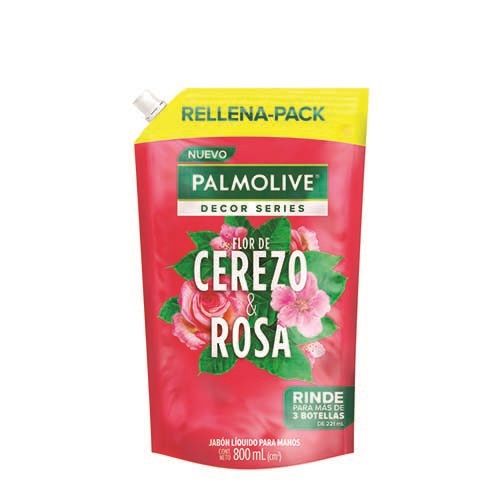 Jabón líquido para manos flor de cerezo y rosa Palmolive, 800 ml