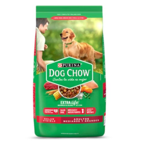 Alimento para perro Dog Chow para Adultos razas medianas y grandes 15 kg.