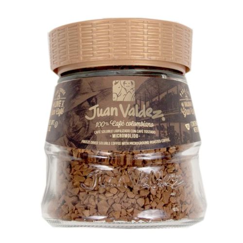 Café Juan Valdez soluble, 50 grs
