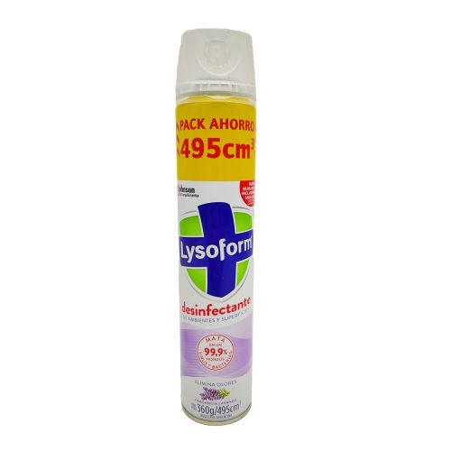 Desinfectante Lysoform Lavanda aerosol 420 CM3