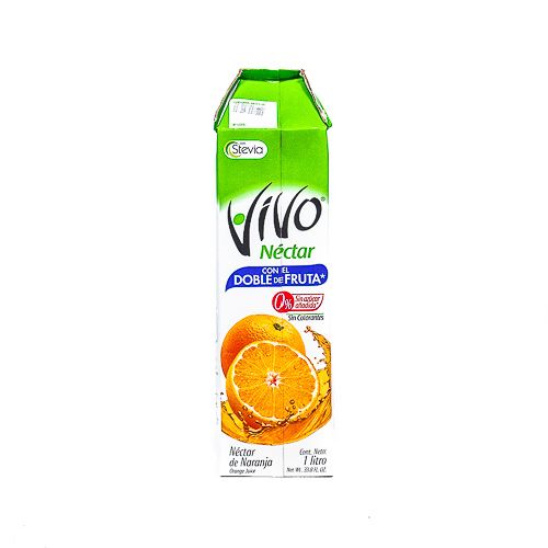 Jugo Vivo Nectar Naranja, 1lt