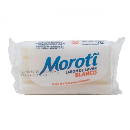Jabón de Lavar Moroti Blanco, 200grs
