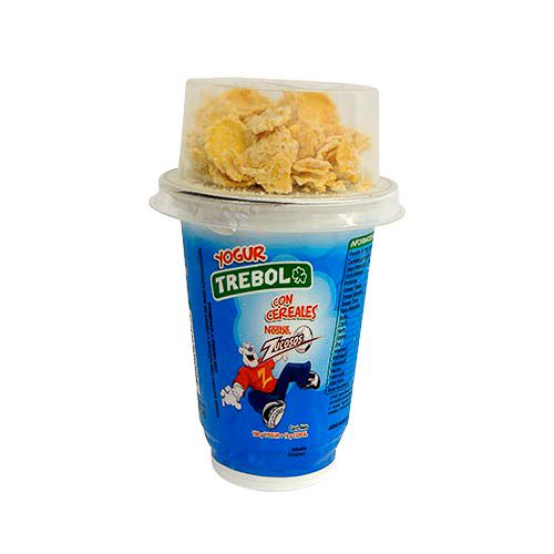 Yogur con cereal Zucosos Trebol, 150 gr