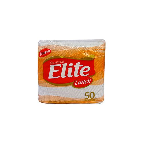 Servilletas de papel Elite Lunch, 50 unidades de 24cm x 22cm