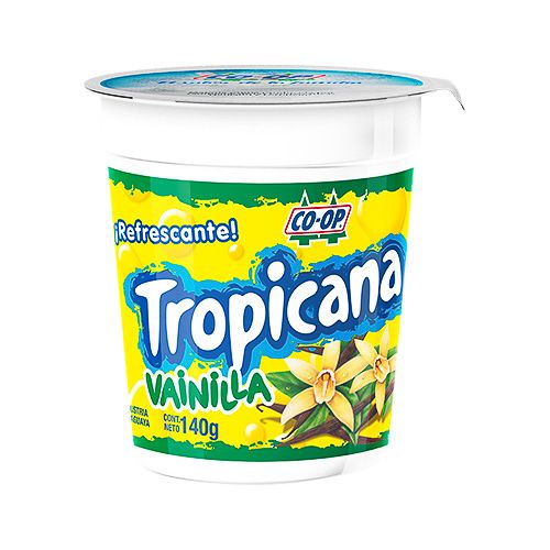 Yoghurt Tropicana vainilla,140 gr