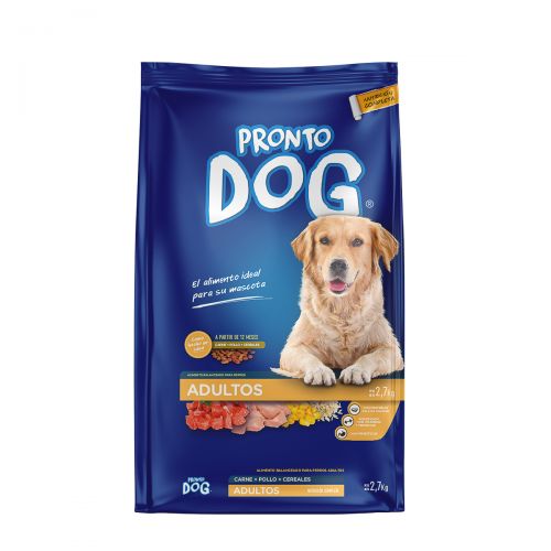 Alimento Pronto Dog adulto, 2,7kg