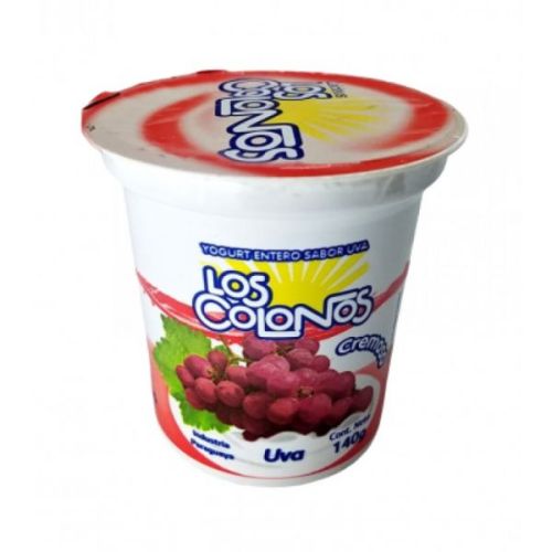 Yogurt Uva Los Colonos, 140gr