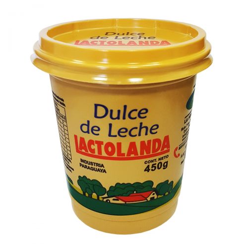 Dulce de leche Lactolanda, 450 grs