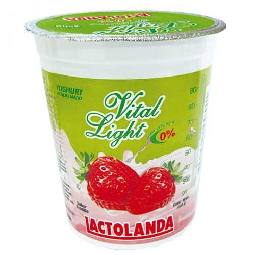 Yogurt Lactolanda diet frutilla, 350 grs