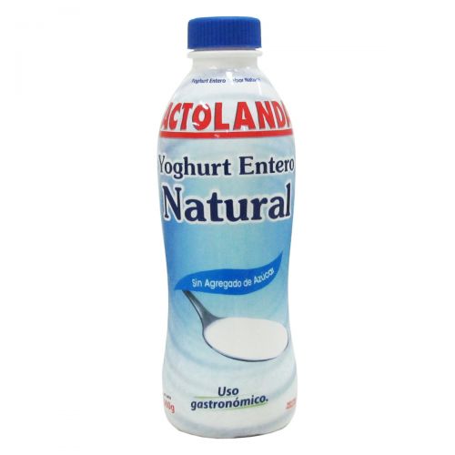 Yogurt entero natural Lactolanda, 900 grs