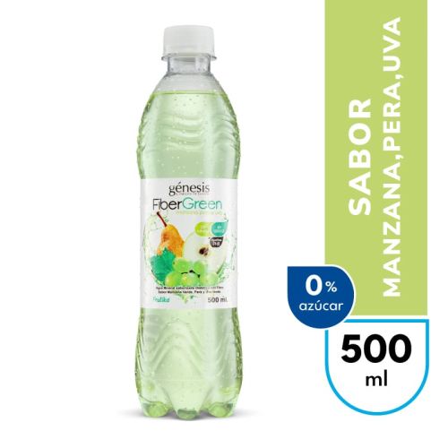 Agua mineral saborizada Génesis, 500ml 