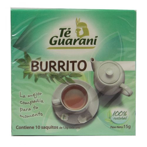 Te Guarani de burrito, 10 saquitos