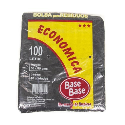 Bolsa para residuos Base Base Económica, 100lts