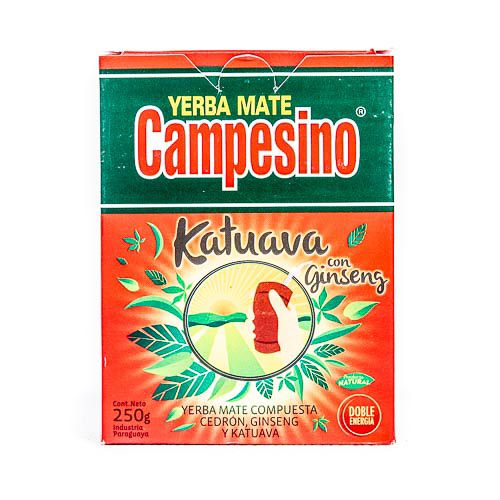 Yerba mate Campesino katuava, 250 grs
