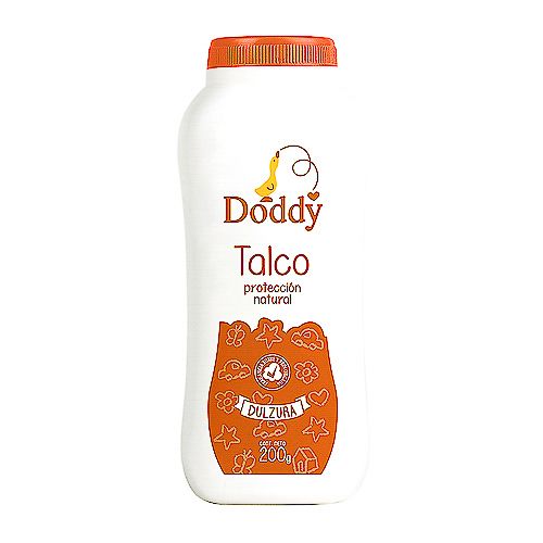 Doddy talco dulzura para bebe, 200 gr