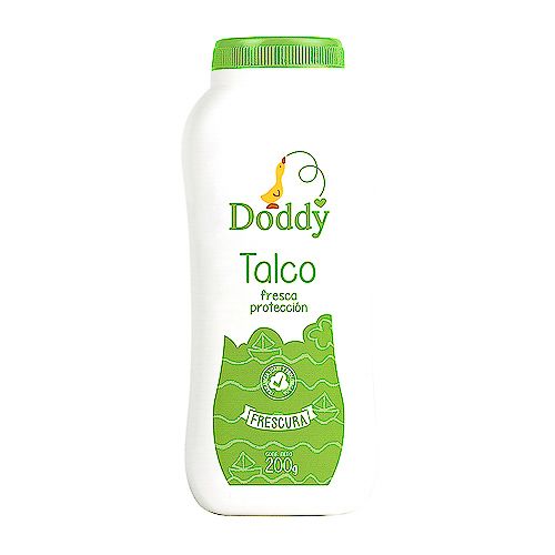 Doddy talco frescura para bebe, 120 gr