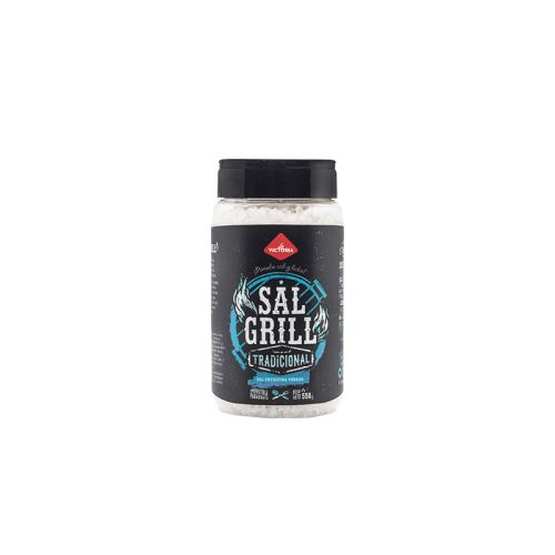 Sal entrefina yodada Sal Grill tradicional en frasco, 550 grs
