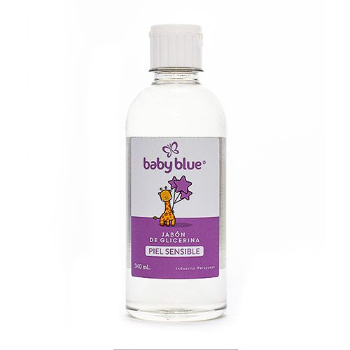 Jabón liquido glicerina Baby Blue, 340ml