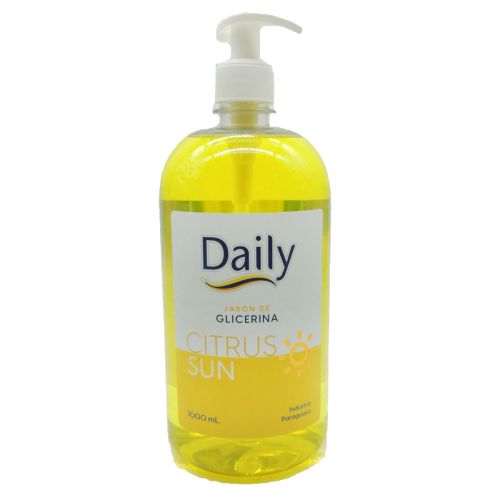 Jabón líquido de glicerina Daily citrus Sun, 1Lt
