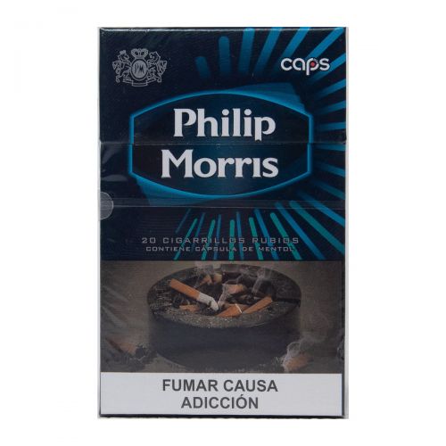 Cigarrillo Philip Morris, caja de 20