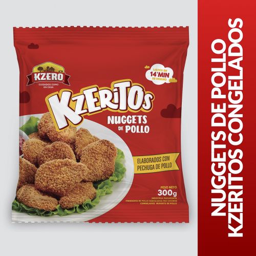 Nuggets de pollo Kzeritos de Kzero 300 Gr.