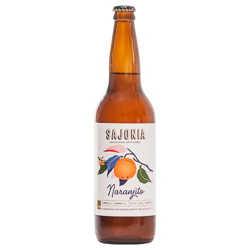 Cerveza Sajonia Naranjito, 640ml
