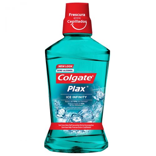 Enjuague Bucal Colgate Plax Ice infinity, 500 ml