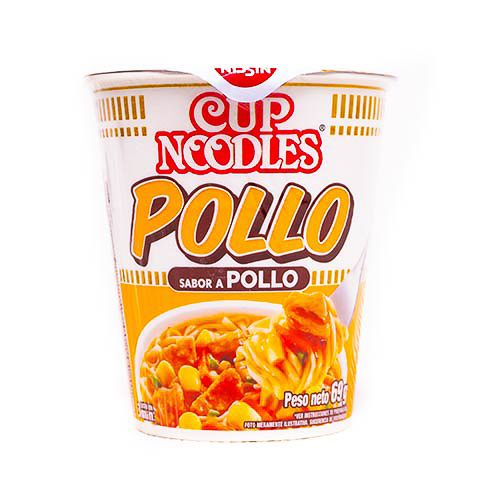 Fideo Nissin Cup Noodles Pollo 69GR