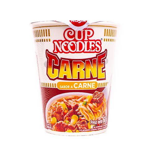 Fideo Nissin Cup Noodles Carne 69GR