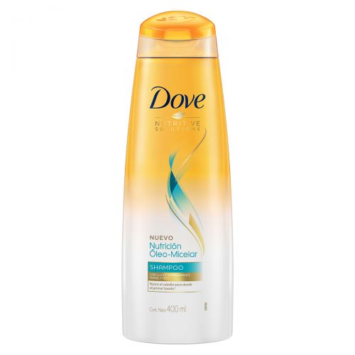 Shampoo Dove nutrición oleo micelar, 400 ml