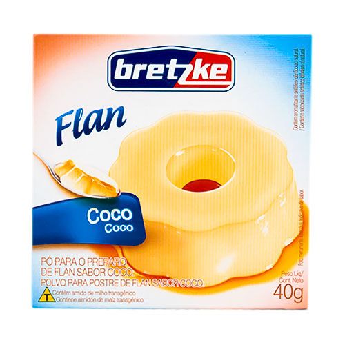 Flan Bretzke de coco, 40 grs