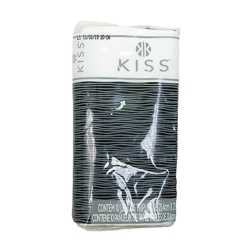 Pañuelos Desechables kiss , 10 unidades