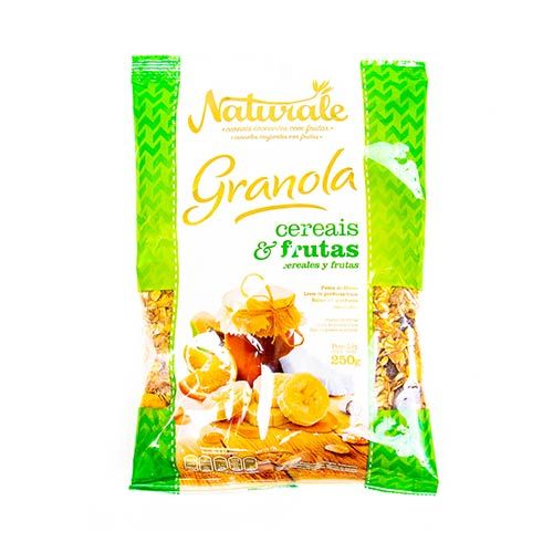 Granola Naturale cereales y frutas, 250 grs