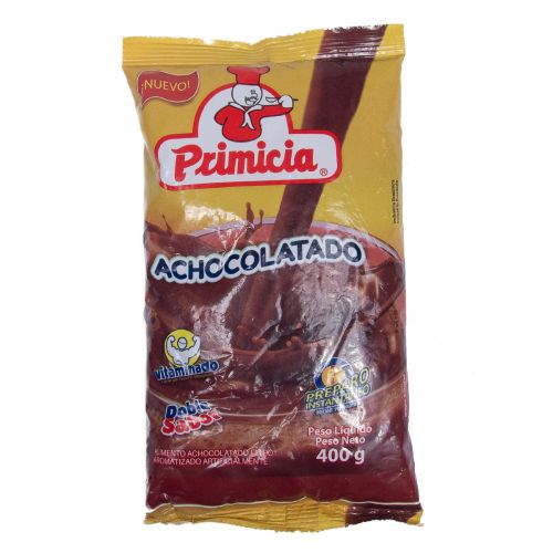 Chocolate en polvo Primicia, 400 grs