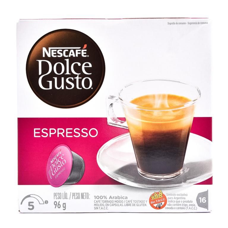 Café en Cápsulas Nescafé Dolce Gusto Cappuccino Deslactosado con