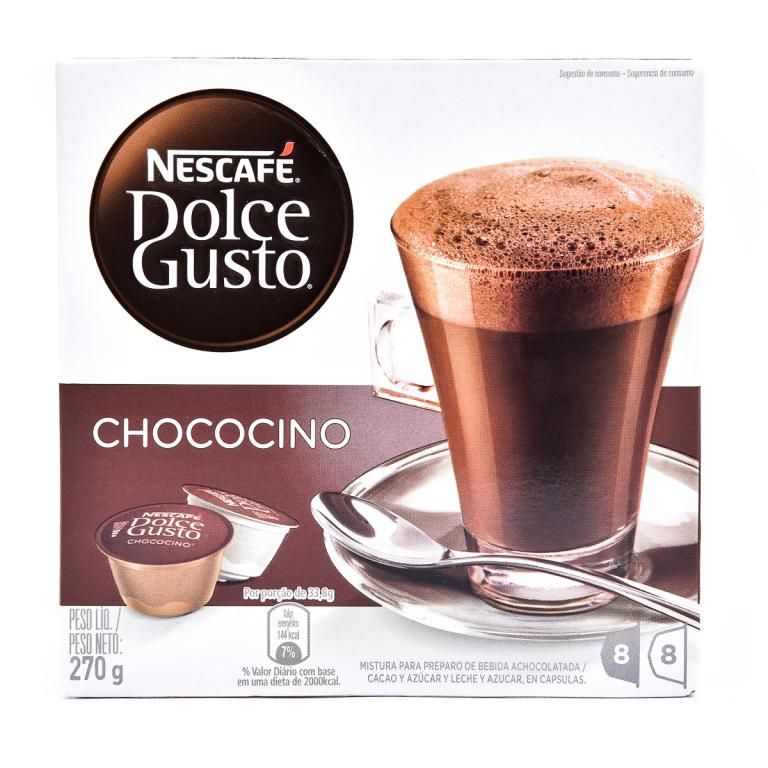 Café Capuccino en cápsulas Nescafe Dolce Gusto 16 unidades de 7 g.
