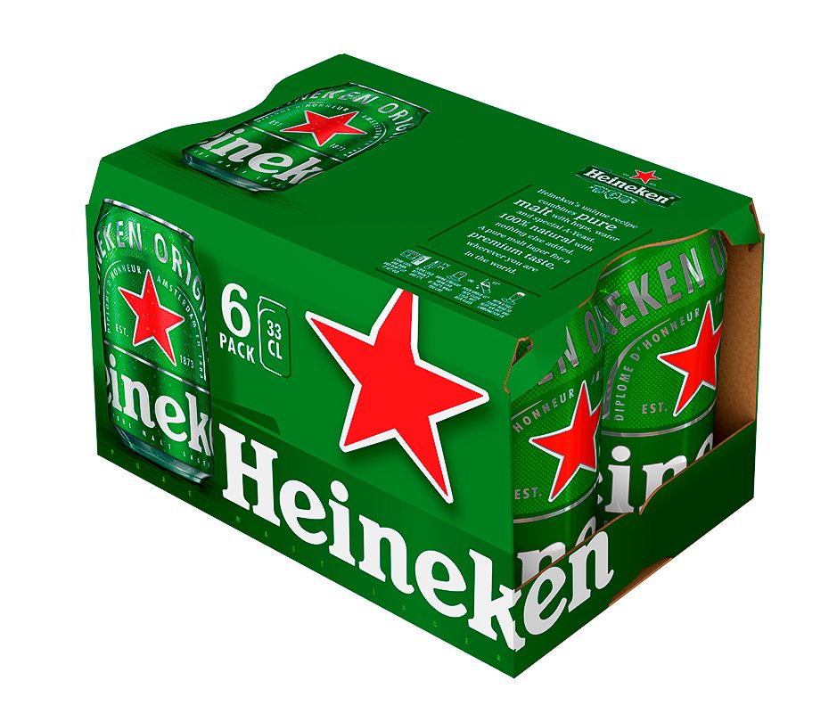 Cerveza Heineken pack de