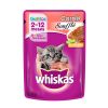 Alimento para gato Whiskas sabor carne, 85gr