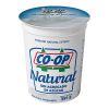 Yogurt natural entero sin Azúcar Coop, 350gr