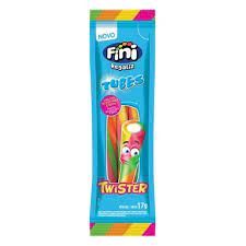 Tubos Fini dulces de Frutilla, 15 grs