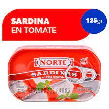 Sardinas Robinson Crusoe en salsa de tomate, 125 grs