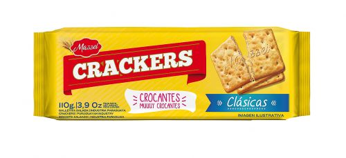 Galletitas Mazzei Crackers Clásica 110 Gr.