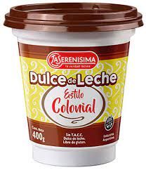 Dulce de leche La Serenisima estilo colonial, 400 grs