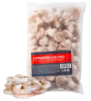 Camarones desvenado Maritima 500 Gr.