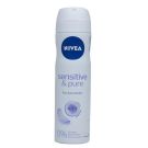 Desodorante Nivea sensitive & pure, 150ml